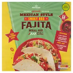 Morrisons Morrisons Smoky BBQ Fajita Kit offer