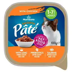 Morrisons Morrisons Cat Food Chicken Pate offer