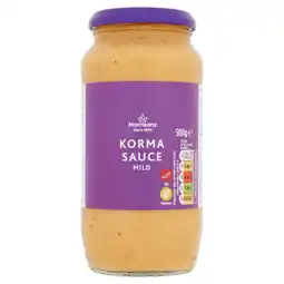 Morrisons Morrisons Korma Sauce offer