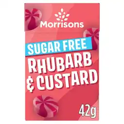 Morrisons Morrisons Sugar Free Rhubarb & Custard 42g offer