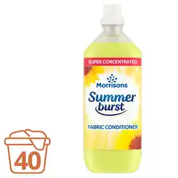 Morrisons Morrisons Summer Burst Fabric Conditioner 40 Washes offer
