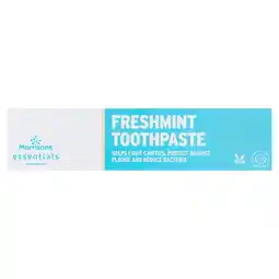 Morrisons Morrisons Essentials Freshmint Toothpaste offer