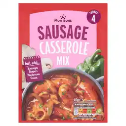 Morrisons Morrisons Sausage Casserole Sauce Mix offer
