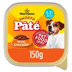 Morrisons Morrisons Dog Food Chicken Pate offer