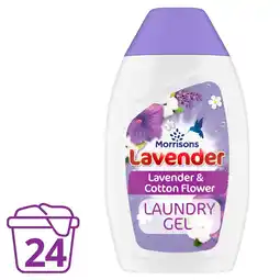 Morrisons Morrisons Lavender Bio Laundry Gel 24 Washes offer