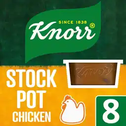Morrisons Knorr Chicken Stock Pot 8 Pack offer