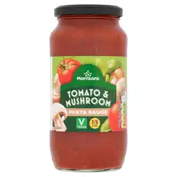 Morrisons Morrisons Tomato & Mushroom Pasta Sauce offer