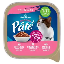 Morrisons Morrisons Cat Food Salmon Pate offer