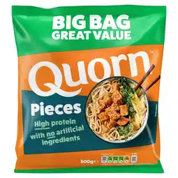 Morrisons Quorn Vegetarian Chicken Style Pieces 500g offer