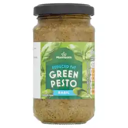 Morrisons Morrisons Reduced Fat Basil Pesto offer