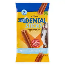 Morrisons Morrisons Dental Stick Large Breeds offer