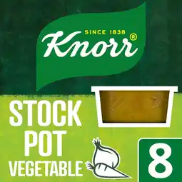 Morrisons Knorr Vegetable Stock Pot 8 Pack offer
