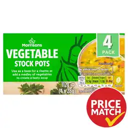 Morrisons Morrisons Vegetable Stock Pots offer