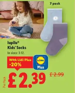 Lidl Lupilu® Kids' Socks offer