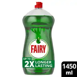 Morrisons Fairy Original Washing Up Liquid 1450ml offer