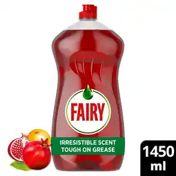 Morrisons Fairy Clean Fresh Hand Dishwashing Pomegranate offer