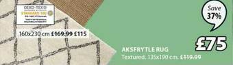 JYSK Aksfrytle Rug offer