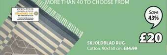 JYSK Skjoldblad Rug offer