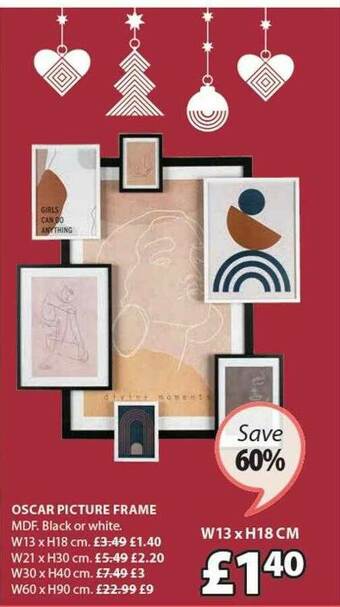 JYSK Oscar Picture Frame offer