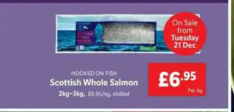 Lidl Hooked On Fish Scottish Whole Salmon offer