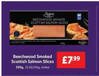 Lidl Beechwood Smoked Scottish Salmon Slices offer