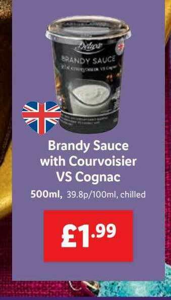 Lidl Brandy Sauce With Courvoisier Vs Cognac offer