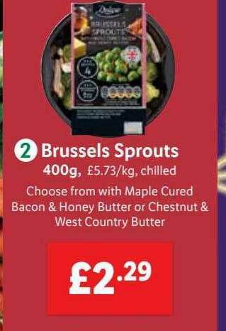 Lidl Brussels Sprouts offer