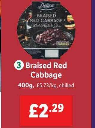 Lidl Braised Red Cabbage offer