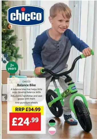 Lidl Chicco Balance Bike offer