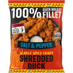 Iceland Iceland Scarily Spicy Crispy Shredded Duck 400g offer