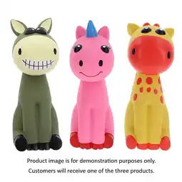 Iceland My Pawfect Friend Squeaky Animal Dog Toy offer