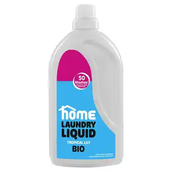 Iceland HOME Laundry Liquid Bio Tropical Lily 50 Wash offer