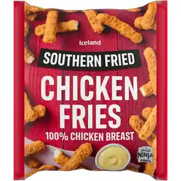 Iceland Iceland Southern Fried Chicken Fries 500g offer