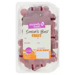 Iceland Donnelly Fresh Red Grapes 10 x 500g offer