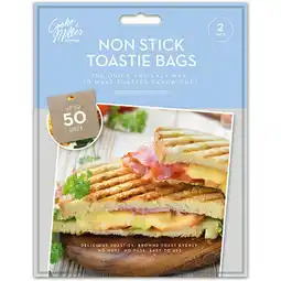 Iceland Cooke & Miller Non Stick Toastie Bags 2pk offer