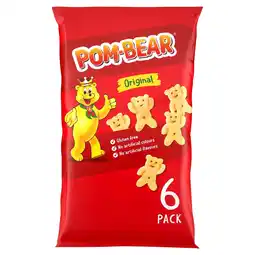 Morrisons Pom-Bear Original Multipack Crisps 6 Pack offer