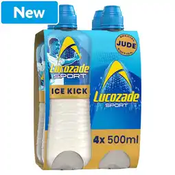 Morrisons Lucozade Sport Lemon & Lime 4x500ml offer