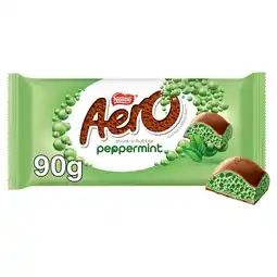 Morrisons Aero Peppermint Mint Chocolate Sharing Bar 90g offer