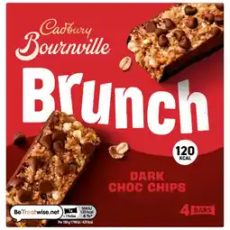 Morrisons Cadbury Brunch Bournville 4x28g offer