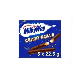 Morrisons Milky Way Crispy Rolls Biscuit & Milk Chocolate Multipack 5 x 22.5g offer