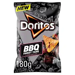 Morrisons Doritos Sweet BBQ Sharing Tortilla Crisps 180g offer