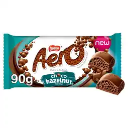 Morrisons Aero Hazelnut Chocolate Sharing Bar 90g offer
