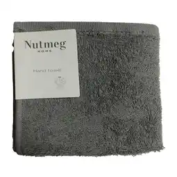 Morrisons Nutmeg Home Mid Grey Hand Towel offer