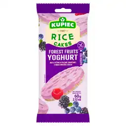 Morrisons Kupiec Forest Fruit Yoghurt Rice Cakes 60g offer