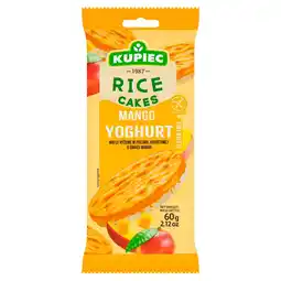 Morrisons Kupiec Mango Yogurt Rice Cakes 60g offer
