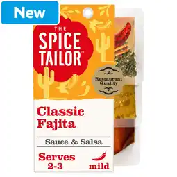Morrisons The Spice Tailor Mexican Classic Fajita Sauce & Salsa Meal Kit offer
