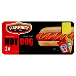 Iceland Flemmings 1 American Style Hotdog 118,5g offer