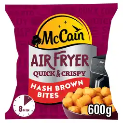 Iceland McCain Air Fryer Hash Brown Bites 600g offer