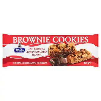 Iceland Merba Brownie Cookies 200g offer