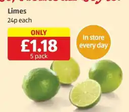 Aldi Limes offer
